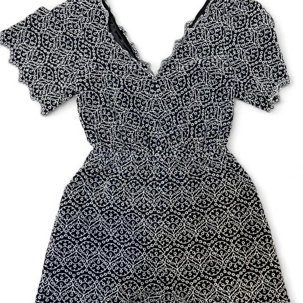 Small black romper from express